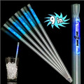 Animated Glow Straws - 9" - Blue